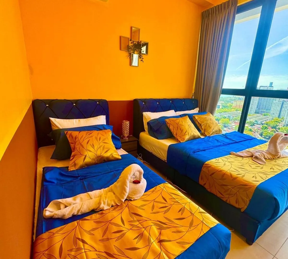Vip3Br Romantic Retreat For12 Withsea & City Views Jelutong Apartment