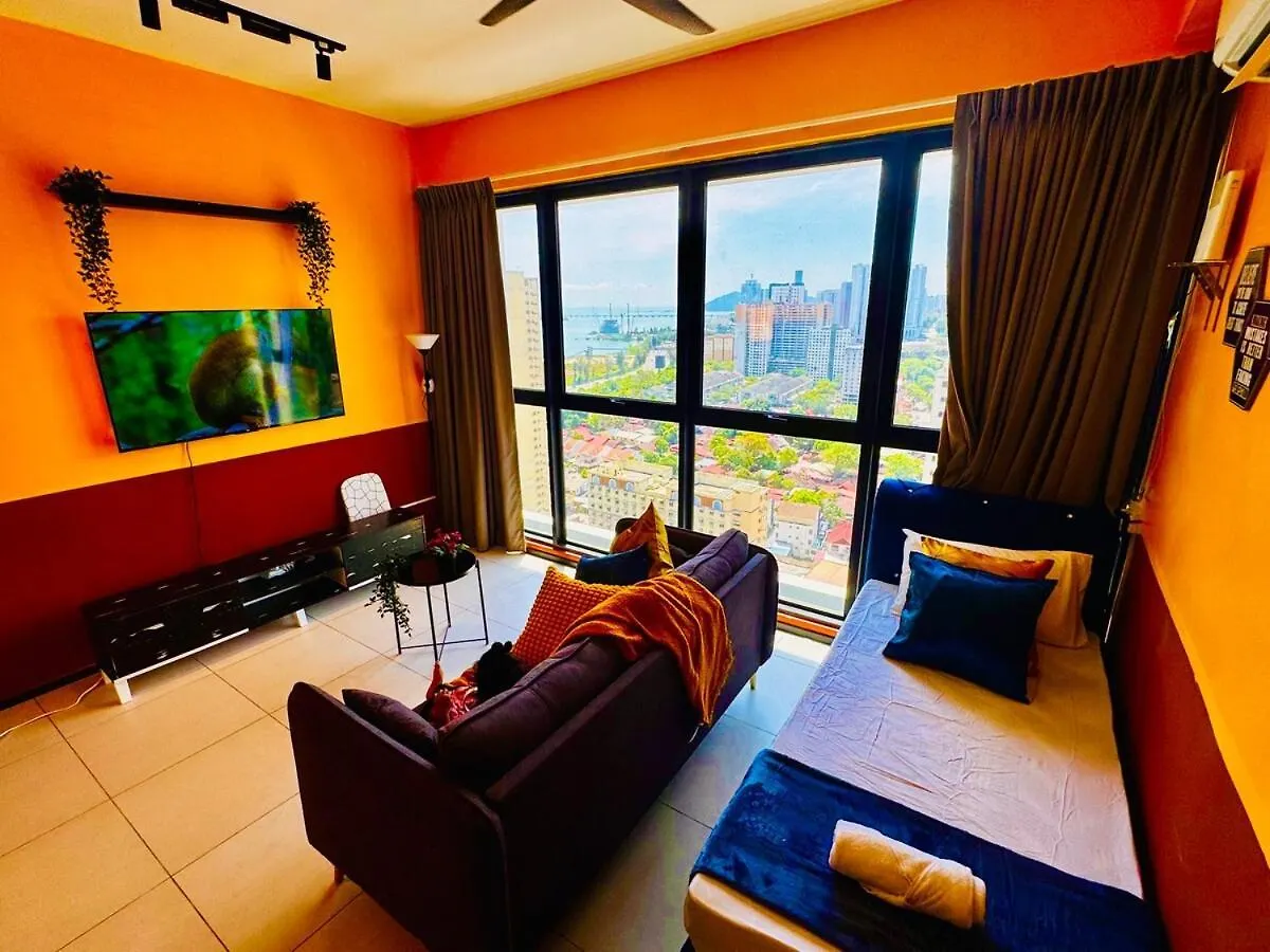 Lägenhet Vip3Br Romantic Retreat For12 Withsea & City Views Jelutong